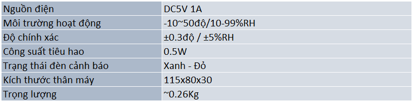 Máy đo nhiệt đô độ ẩm U101